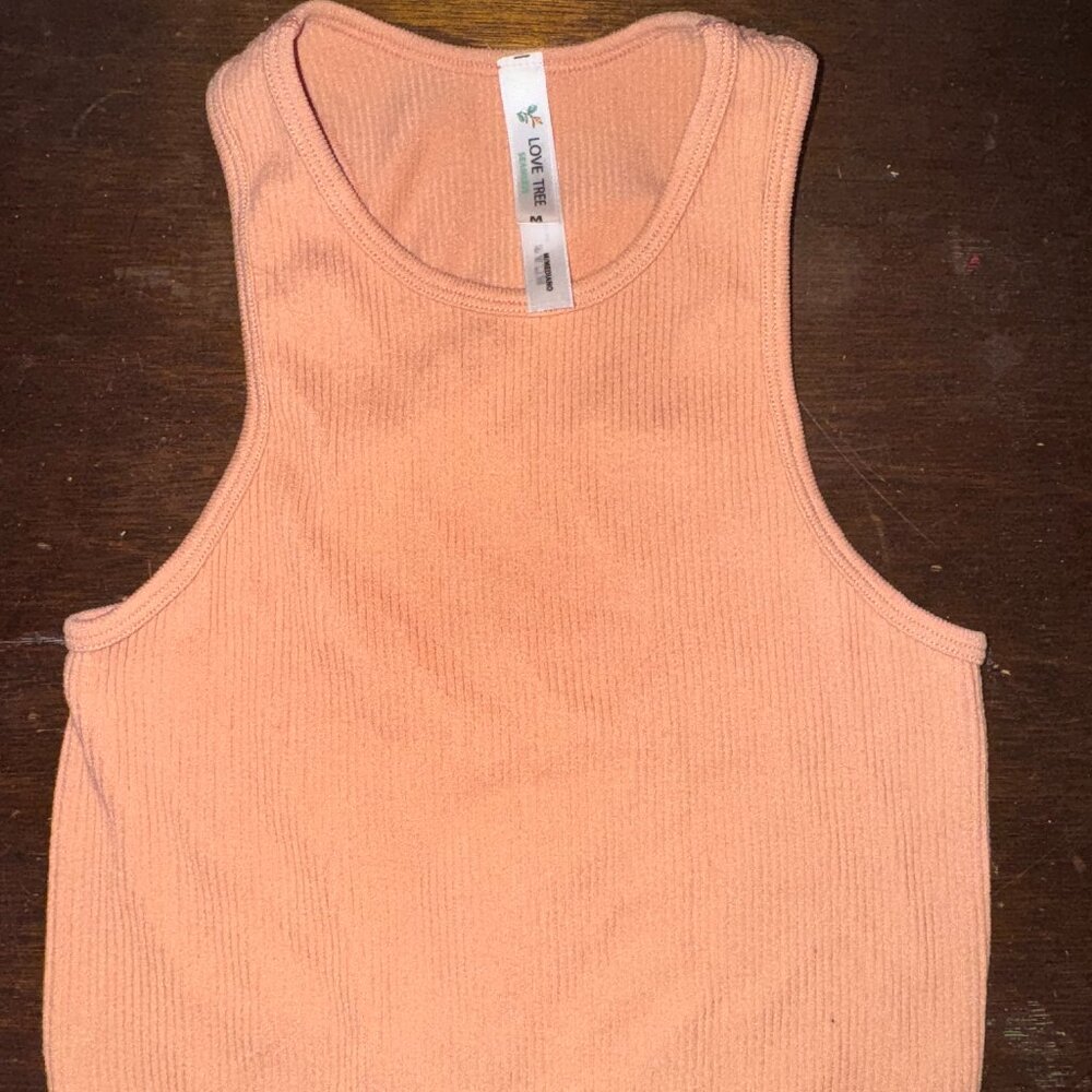 Women's Orange Tank Top